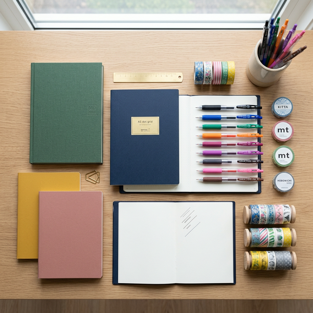 Premium Japanese Stationery Assortment